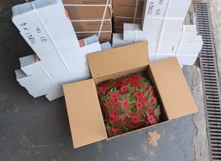 Poppy Charity Shipment